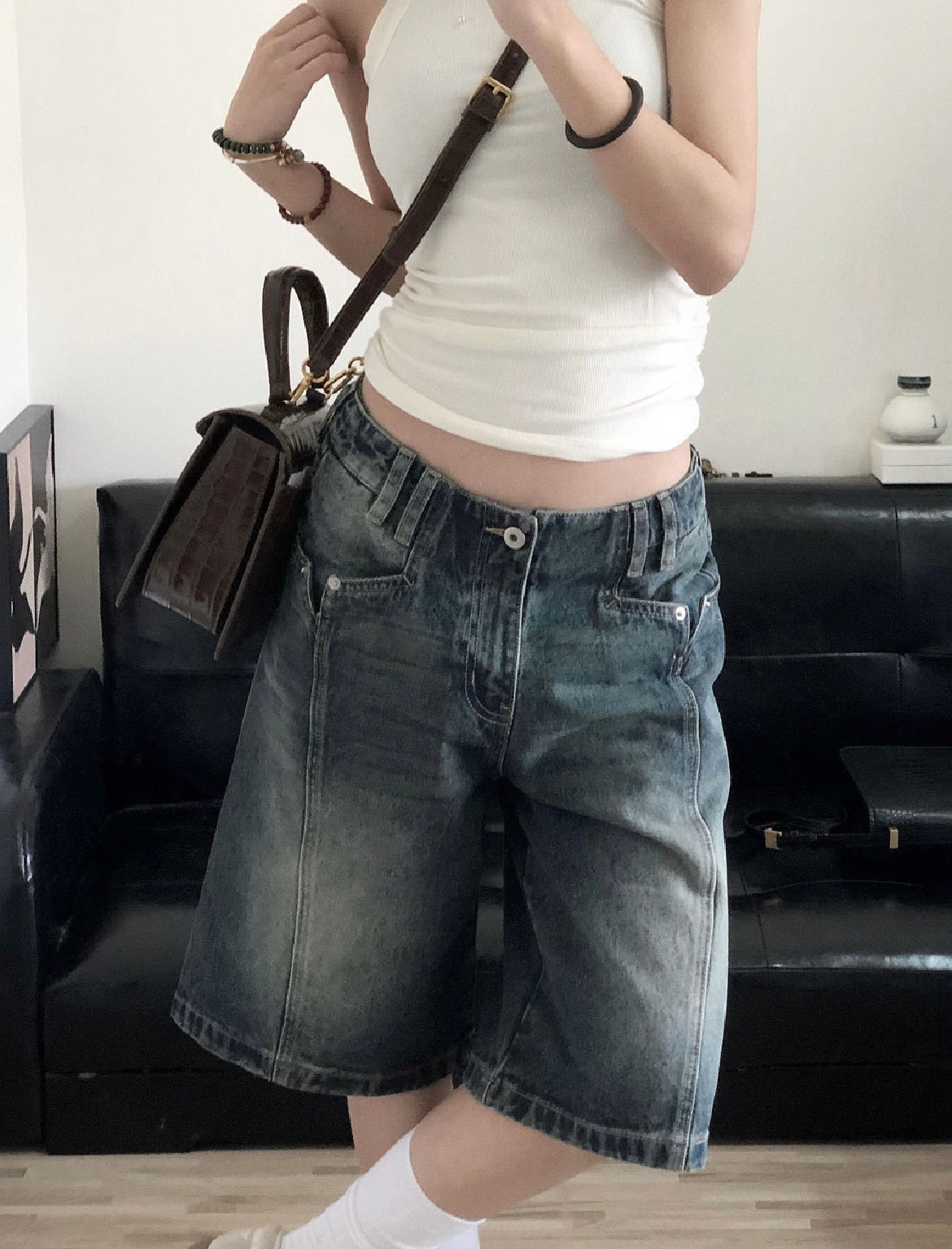Denim short