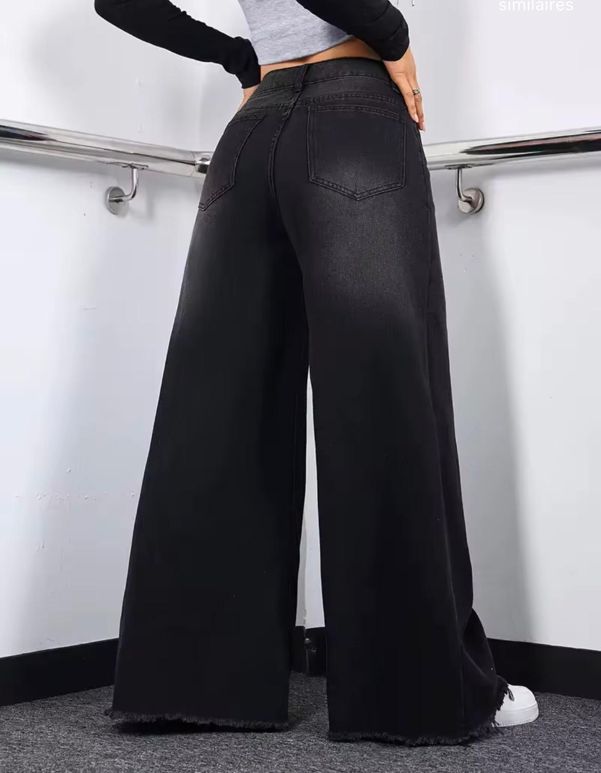 Jean large pour femme