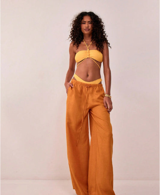 Pantalon palazzo