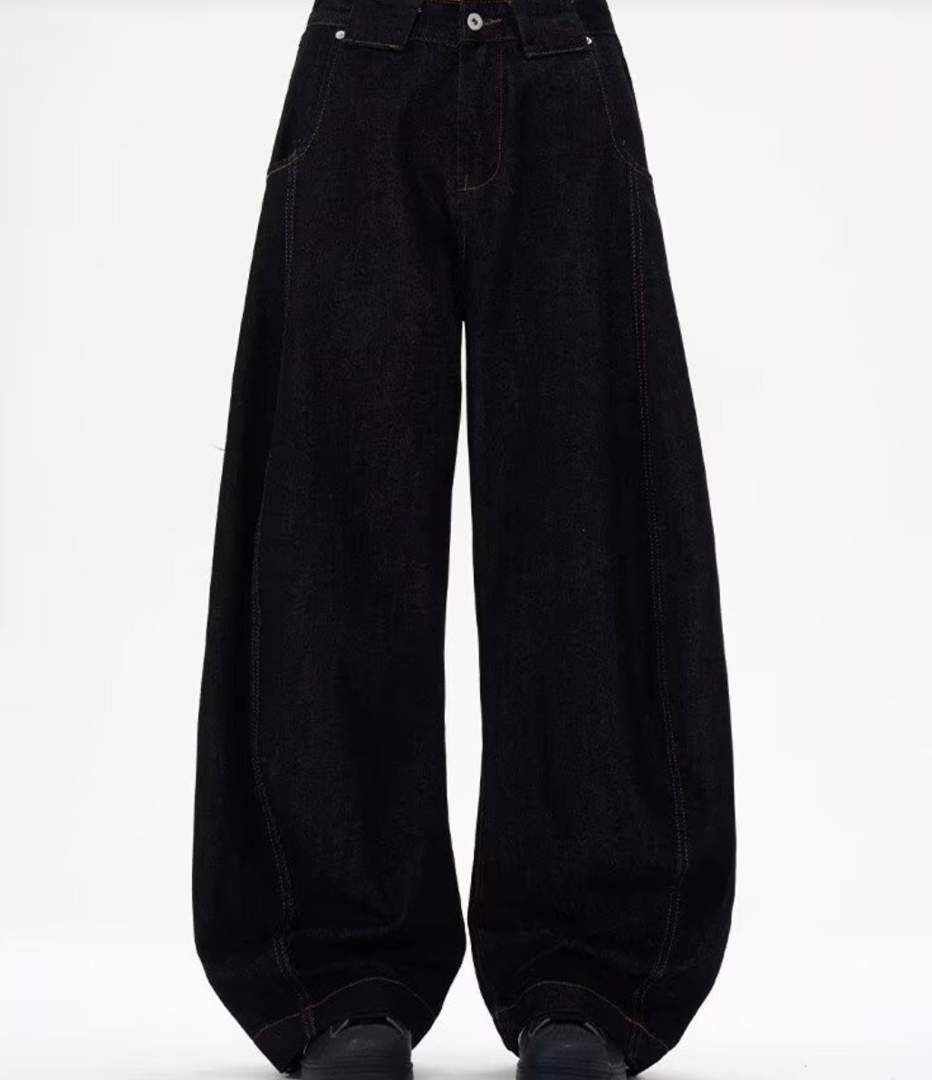Pantalon à coupe baggy homme